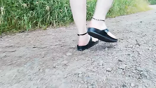 Naylon çorap videosu