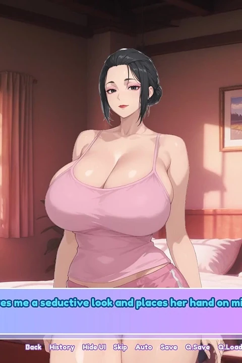 Kırılmaz aşk: ateşli evli kadın çok büyük göğüsleriyle yarak sıvazlıyor anime - bölüm 11