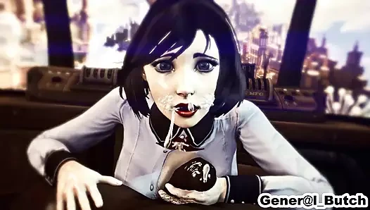 elizabeth oral seks biter içinde boğaz