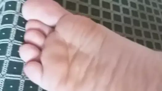 Evli kadının götü ve tabanları