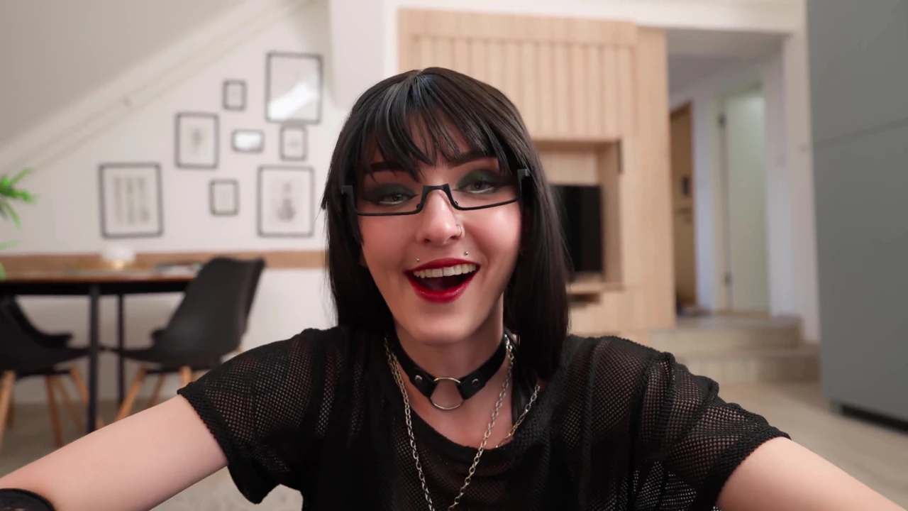 Stepsis Dressed up Like a Goth/emo Alt-chick and Rode Her Stepbro’s Cock Raw! Just Like Back in Fucking 2007!