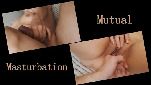 Ben ve kız arkadaşım - karşılıklı mastürbasyon