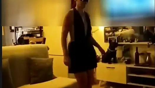 Girne'de bir gece seksi evli kadın azdırıyor