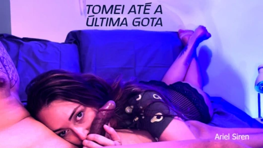 Ağzımda süt istedim ve hepsini içtim