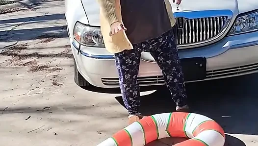 Büyük Güzel Kadın Hemşire Vicki Bu Sakso Şeker Bastonu Eziyor