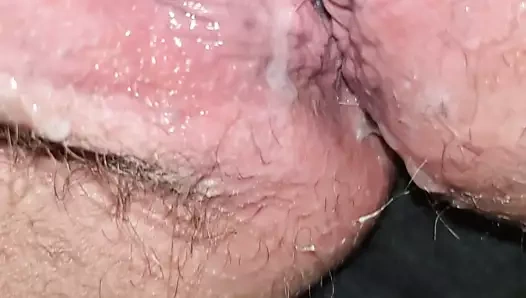 Beni işten önce cum ile doldurdu