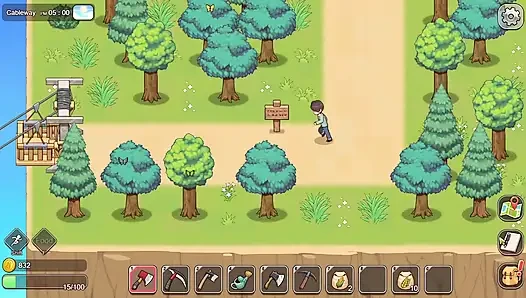 Village Rhapsody - azgın yaşlı bir dulla sikişiyor