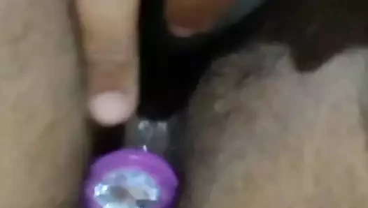 Oyuncaklarla zengin çifte penetrasyon