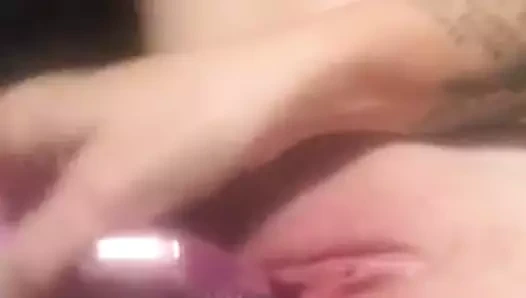 Benim sıcak olgun milf eş oynama ile ona yapay penis