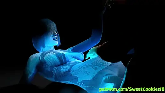 Господин Чифа занимается грубым сексом с Cortana