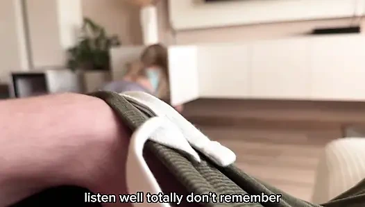 My Friend's Mom Caught Me Hard and Helped Me Cum Quickly - Amateur with Talk
