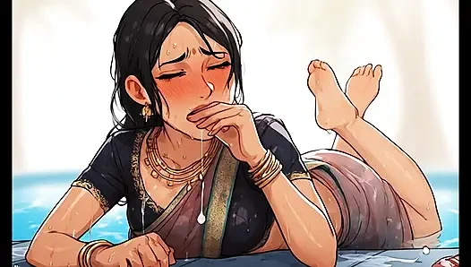 Pooja Bhabhi and Woh Do. Indian Bhabhi