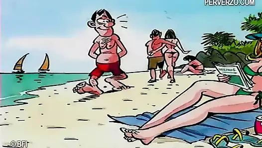 Hollandalı porno çizgi romanının bölüm 4'ünde