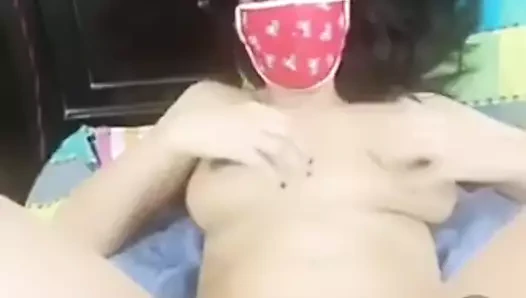 seksi punjabi kız konuşurken &amp; kendini lanet KEDİ ile salatalık