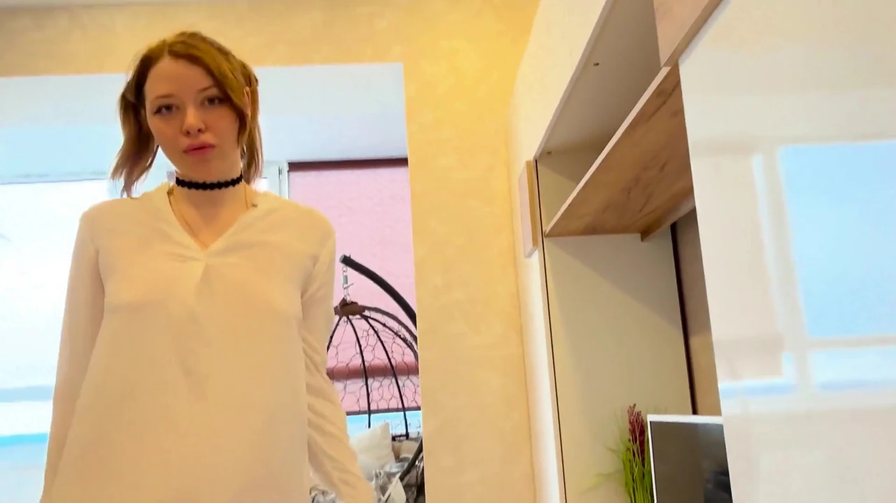 GF Facesitting Wet Pussy, Ride on My Face Cute Girl