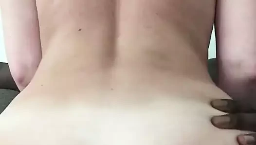 Pawg milf gets bbc Creampie