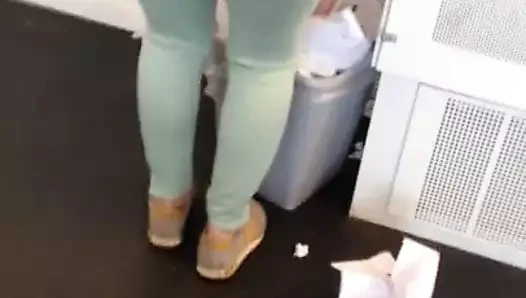 güzel eşek üzerinde eğilme