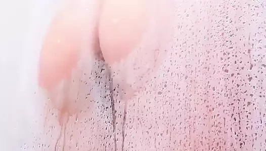 Yakın çekim duş göğüsleri