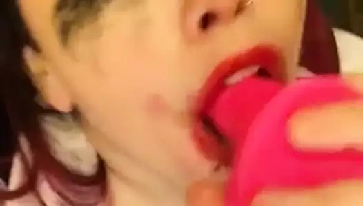 yapay penis öğürme