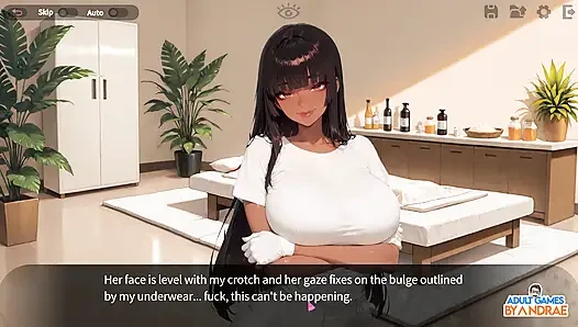 Azgın masaj kliniği oyun bölüm 1 - hiroshi'nin kliniğe ilk ziyareti