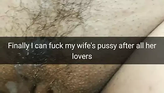 Sonunda, tüm sevgililerinden sonra karımı becerebilirim - sütlü mari