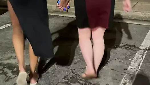 iki arkadaş yabancılardan Gloryhole 2 creampies almak