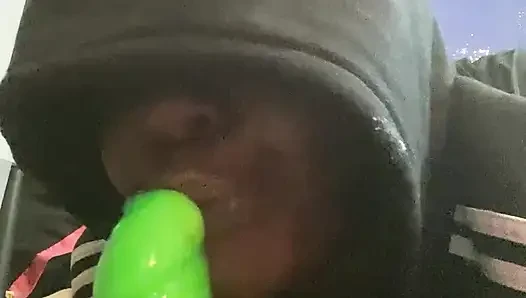NASTY Pretty Black Ebony Girl Tasting Her Creamy Young Hairy Pussy (DIRTY TALK, MOANING & FINGERING)