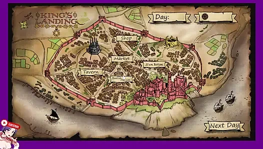 Game of Whores. The ultimate competition between Daenerys, Sansa, and Cersei. NAKED in PUBLIC. EP 6