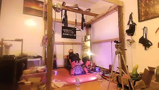 Kendi kendine kravat bir yapay penis lanet.