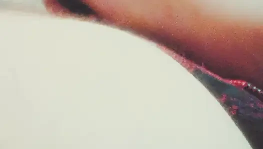 Dominikli amatör çift - ona sakso çekiyor ve mastürbasyon yapıyor, iri güzel kadın!