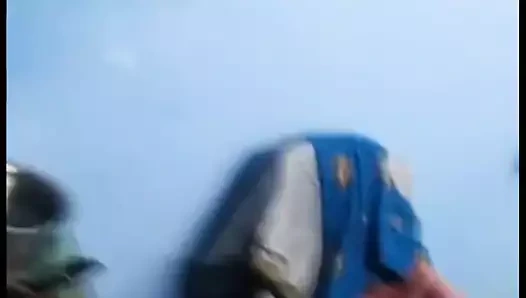 Hint sıcak olgun kadın gösteren seksi vücut