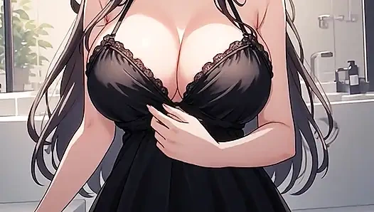 Yapay zeka tarafından oluşturulan çizgi film içeriği, 18 yaşındaki anime kızın sansürsüz videosu, kiidzy animates'in yakın çekiminde 3 boyutlu porno çizgi film