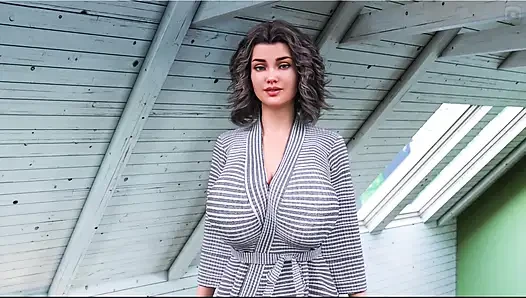 Sunville'in orta yaşlı seksi kadın 90 Sophia fotoğraf çekimi çok ateşli oluyor