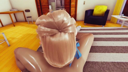 Mavi gözlü seksi sarışın elfe sahip 3 boyutlu hentai - heyecan verici elle muamele, gırtlağına kadar sakso ve heyecanlı duvar ağzı sikişi boşalma