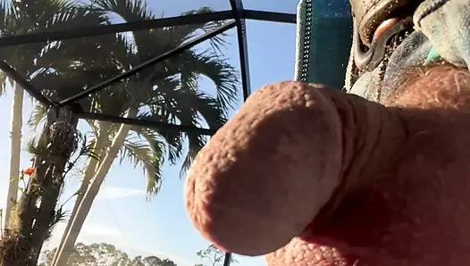 Komşular için penisi dışarıda olan sapık