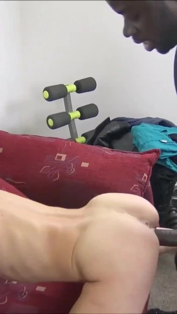 Emotional moment from "Street Whore talk to Porn Casting for Money by BBC Freddy"