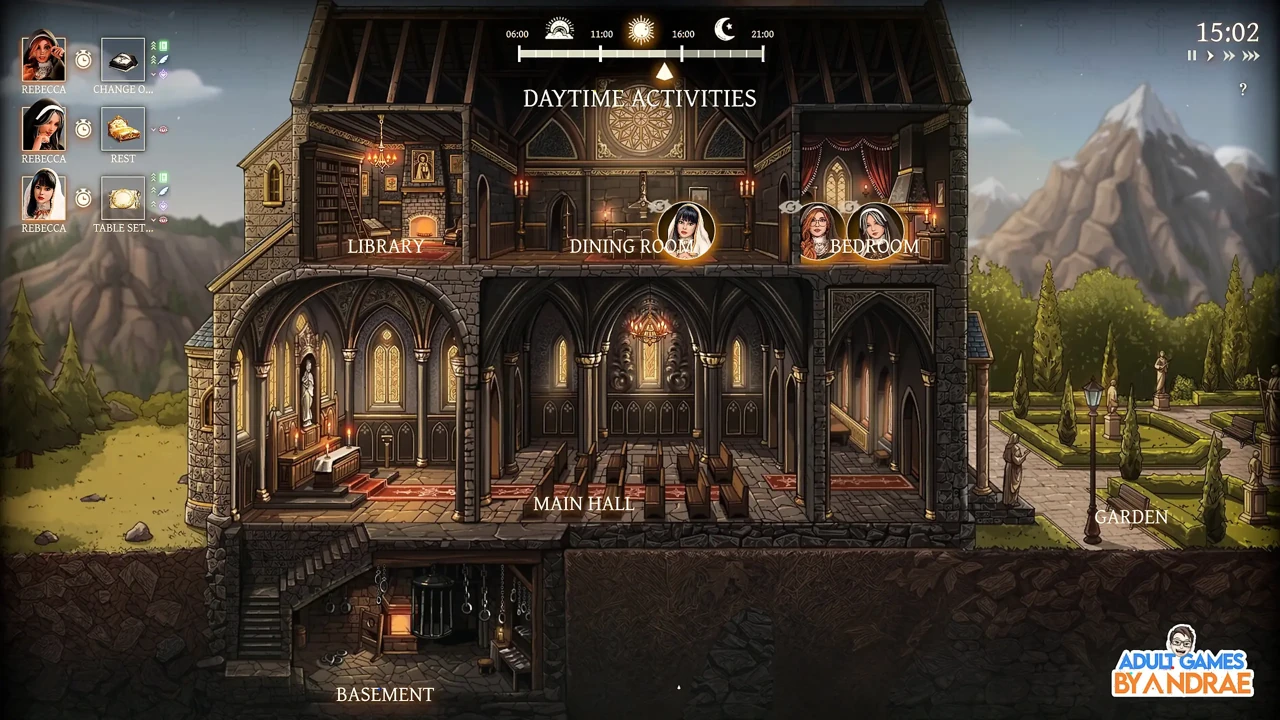 Sisters in Sin Gameplay Part 17 - Rebecca Confronts Her Carnal Desires