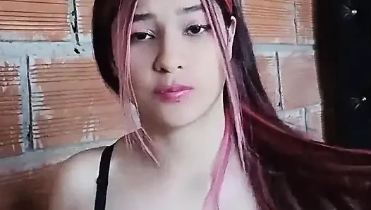 Genç Kolombiyalı kız