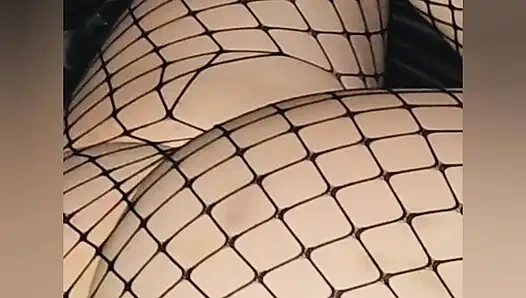 Hotblondygirl şimdiye kadarki en iyi siyah fileli oral seks