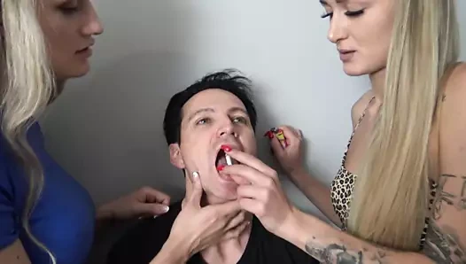 Küçük kül tablası kaybeden için dev aşağılama!