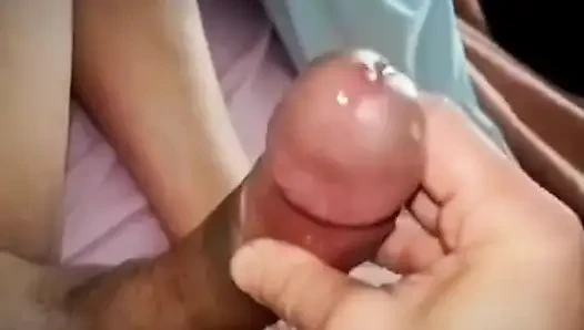 Big squirt of mature cum