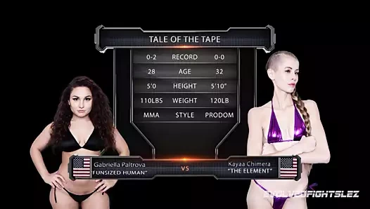 Gabriella paltrova lezbiyen güreş seks vs yeni gelen