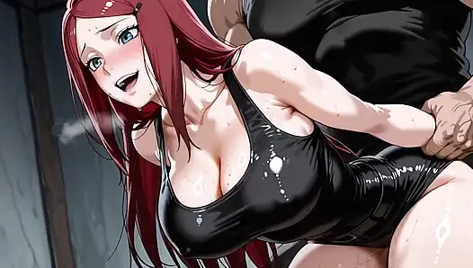 Yujiro (Baki) x Kushina (Naruto)