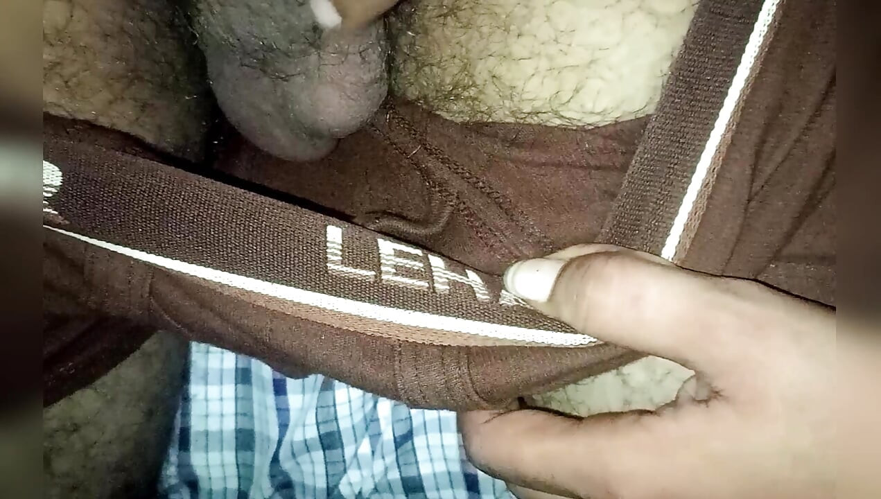 Fucked girlfriend sitting in bed