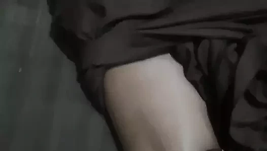 Pürüzsüz beyaz genç dul kadın masajı