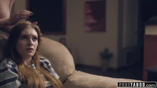 Saf tabu üvey anne-baba ve üvey kardeş hoşgeldin yeni kız kardeş