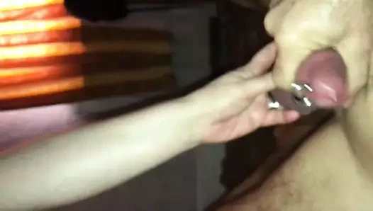 Mrs jellsmand oyuncak üzerinde hubby yapma onu boşalmak