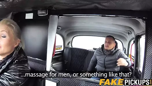 Dorian del isla kakül ile kadın taksi şoförü kathy anderson