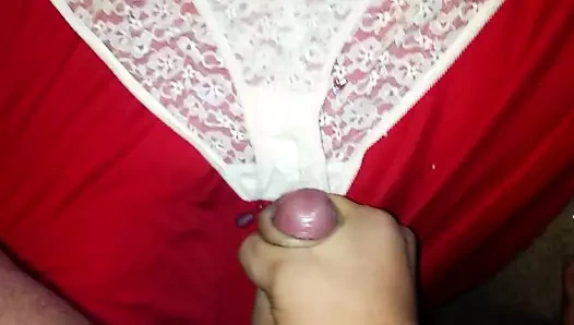 Teyzemin seksi külotuna cumming!