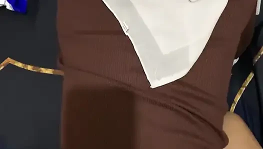 Tesettürlü bir kız